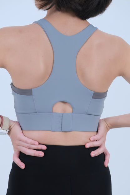 Flexi™ Back-Closure Racerback Sports Bra