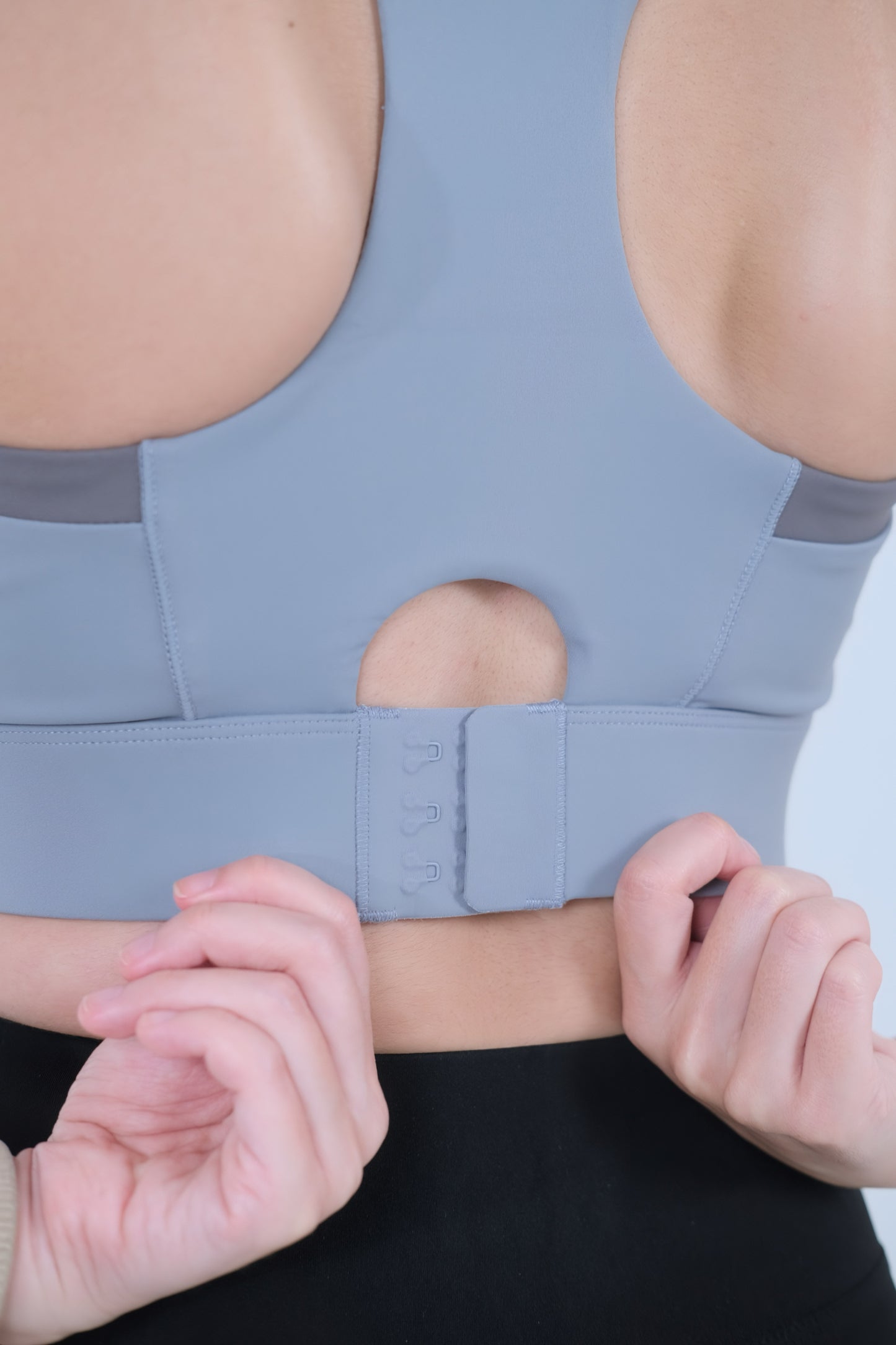 Flexi™ Back-Closure Racerback Sports Bra