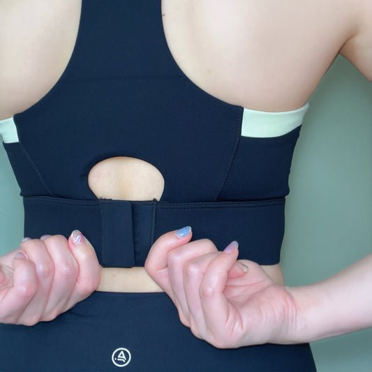 Flexi™ Back-Closure Racerback Sports Bra